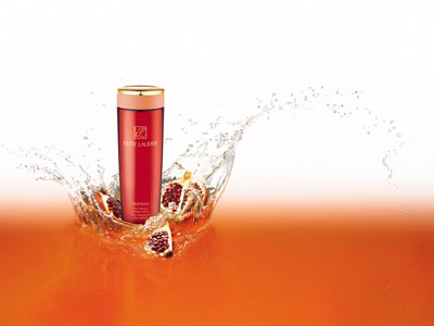 雅诗兰黛鲜活营养精华水含有红石榴中两大抗氧