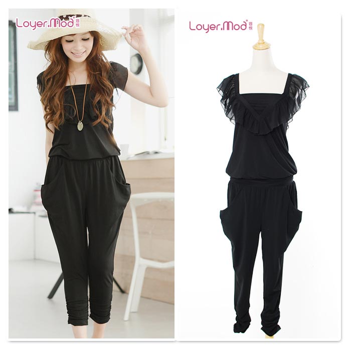 <em>女生连体</em>衣裤夏天哪种好 连体衣裤2014新款长