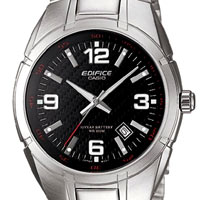 CASIO 卡西欧EDIFICE系列指针男表EF-125D-1Ab(十年电池!大字舒适显示)/b-卡西欧-EDIFICE系列手表
