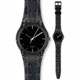Swatch斯沃琪手表--蜥蜴蟒纹 灰 Snaky Anthracite GB257