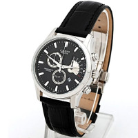 CASIO 卡西欧指针系列男表BEM-501L-1Afont color=blueb（奢华舒适的真皮表带！）/b/font-卡西欧-指针系列