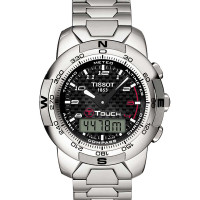 Tissot天梭表--T-Touch触摸系列T33788892（最新款钛带）“360°方位角刻度！”-天梭-T-Technic 科技系列