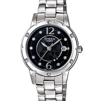 CASIO 卡西欧Sheen系列新款SHN系列水晶女表SHE-4021D-1A-卡西欧-Sheen女表系列