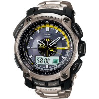 CASIO 卡西欧新款超强太阳能电波登山表PRW-5000T-7D-卡西欧-登山、航海、导航系列