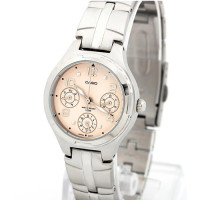 CASIO 卡西欧指针系列女表LTP-2064A-4A(高雅的淡桔色！理性OL气质)-卡西欧-指针系列