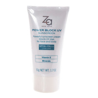 Za 姿芮真皙美白防晒霜SPF30 PA+++ 50g