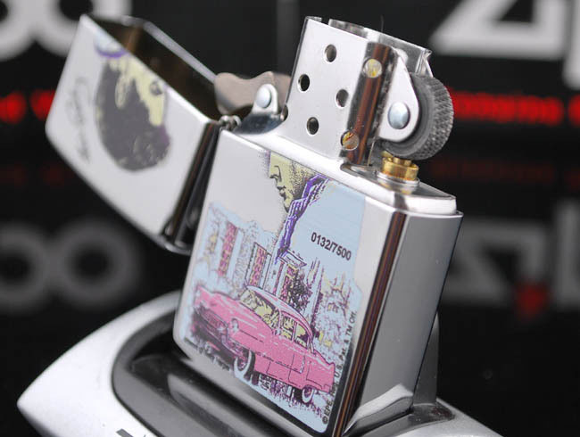 zippo打火机--限量猫王经典 10年新款