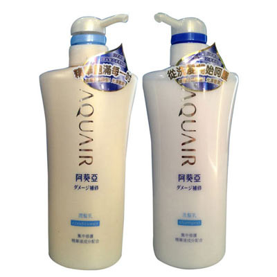 shiseido 资生堂阿葵亚集中修护洗发乳600ml 润发乳600ml